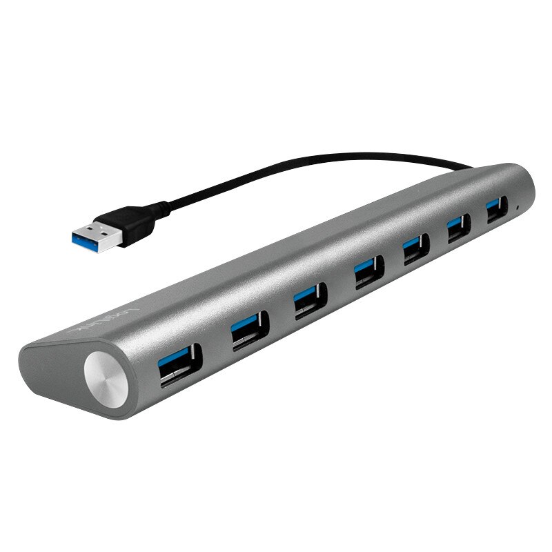 HUB 7 porturi USB3.0, Carcasa Aluminiu, Logilink UA0308